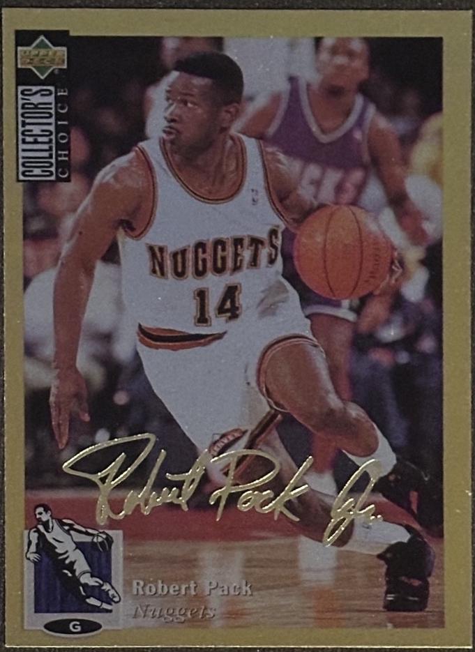 Robert Pack [Gold Signature] #136