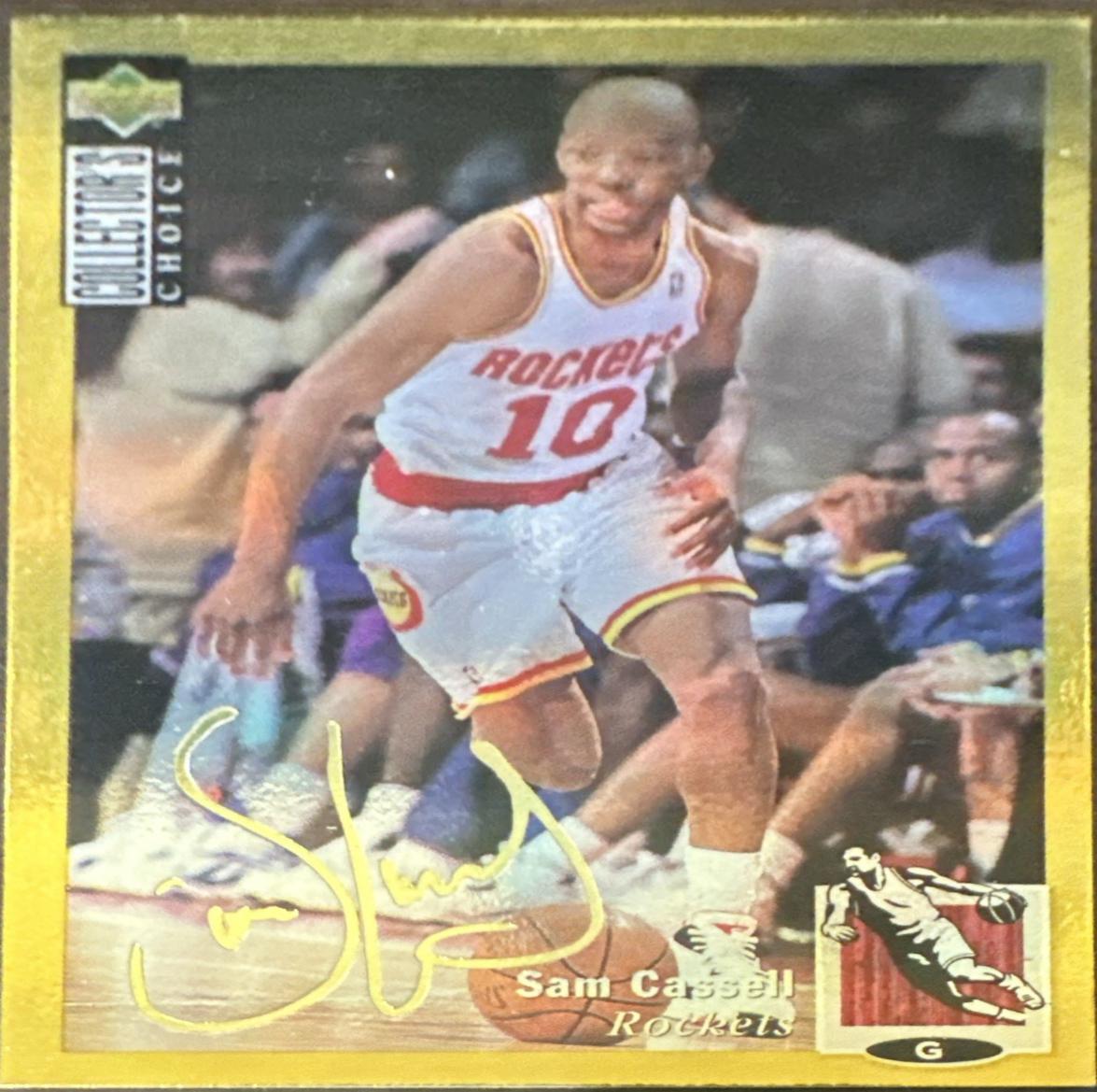 Sam Cassell [Gold Signature] #87