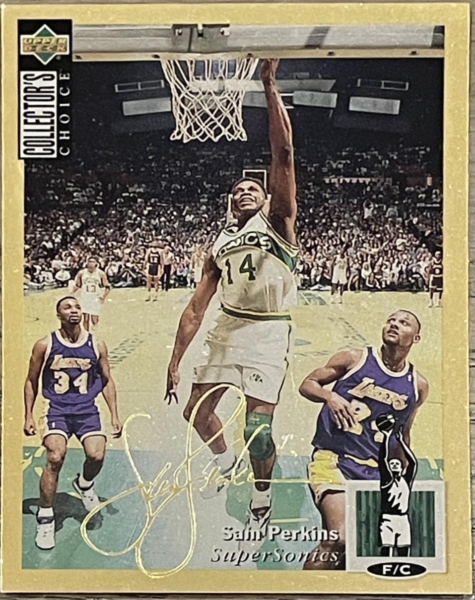 Sam Perkins [Gold Signature] #214