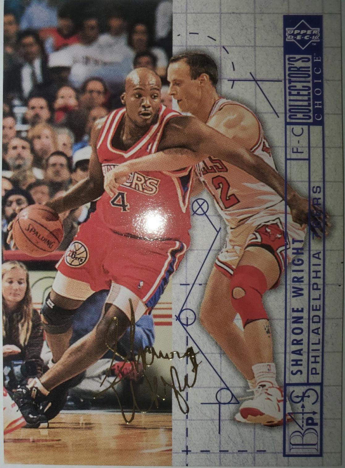 Sharone Wright [Gold Signature] #391