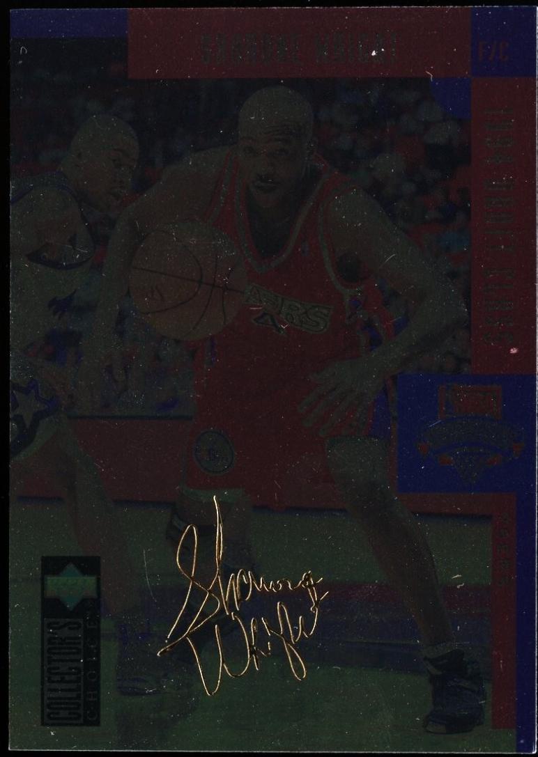 Sharone Wright [Gold Signature] #411