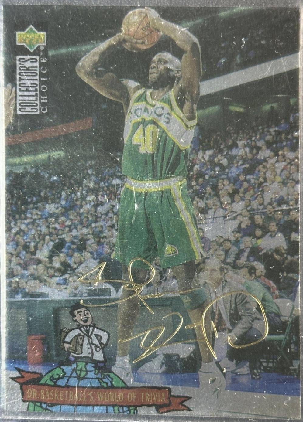 Shawn Kemp [Gold Signature] #404