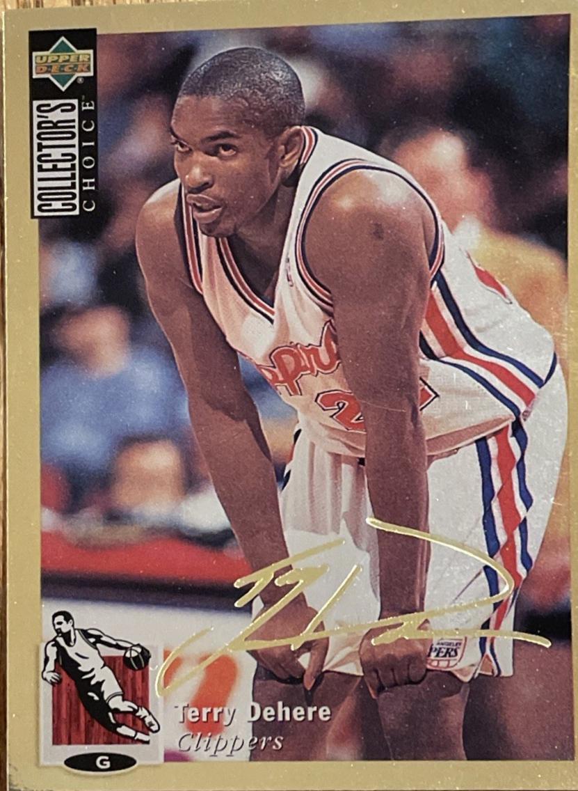 Terry Dehere [Gold Signature] #128