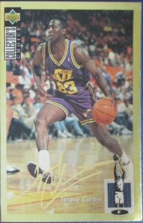Tyrone Corbin [Gold Signature] #138