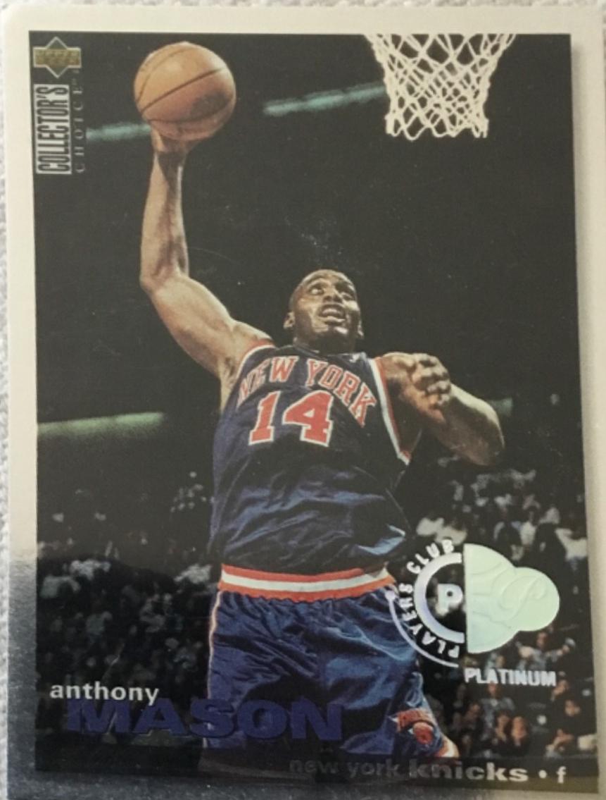Anthony Mason [Player's Club Platinum] #274