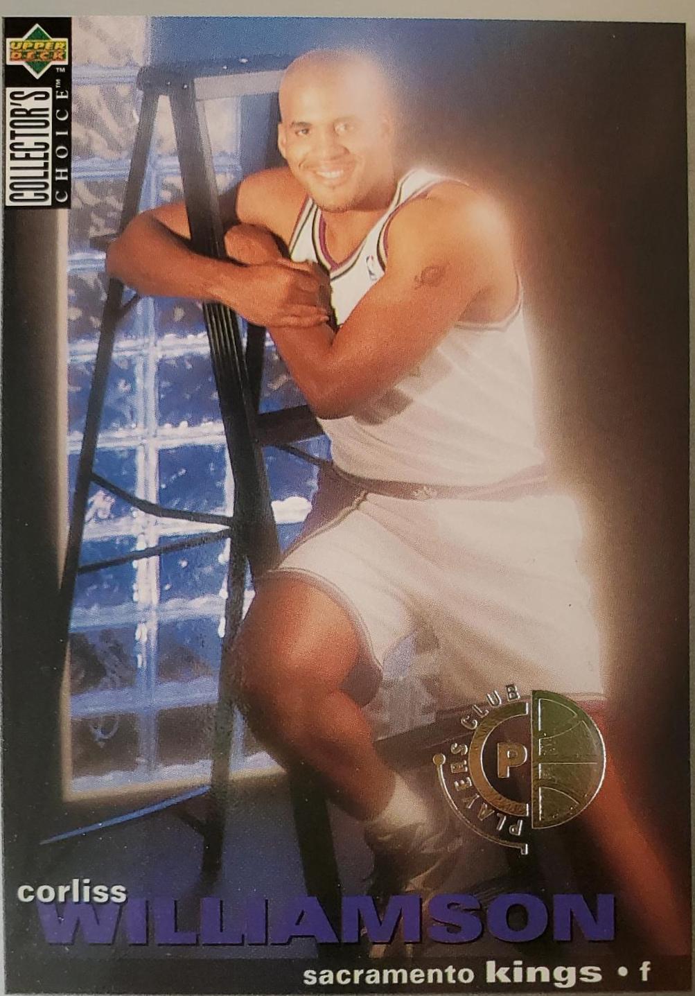 Corliss Williamson [Player's Club Platinum] #308