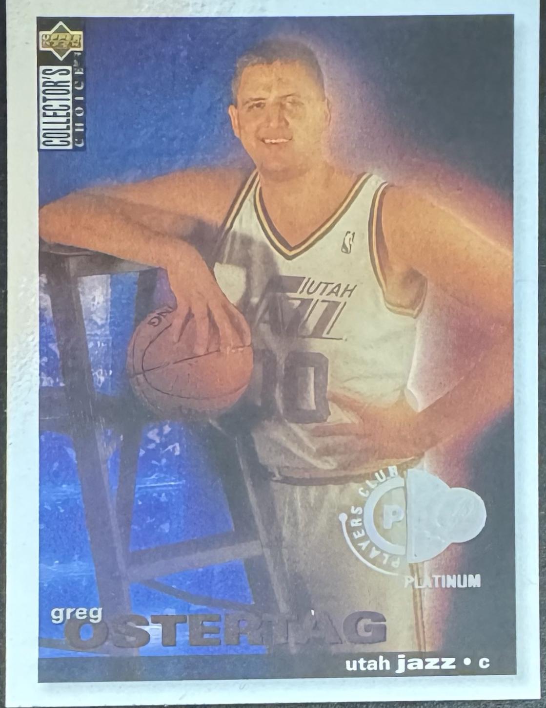 Greg Ostertag [Player's Club Platinum] #280