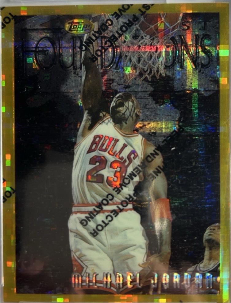 Michael Jordan [Refractor w/ Coating] #291
