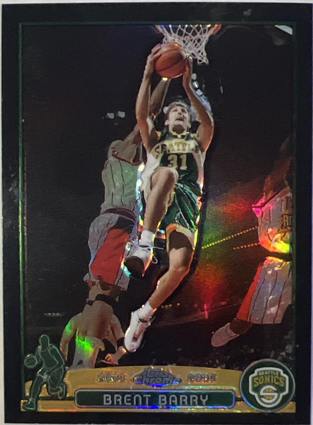 Brent Barry [Black Refractor] #69