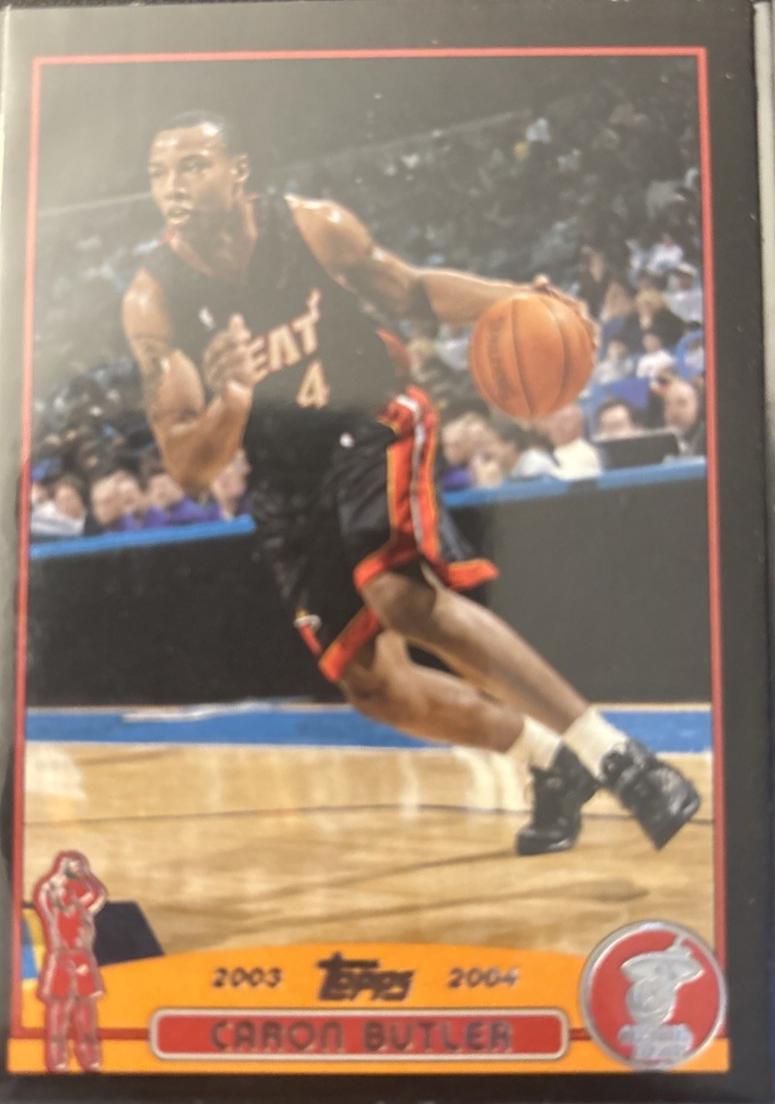 Caron Butler [Black Refractor] #60