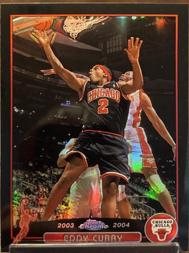 Eddy Curry [Black Refractor] #108