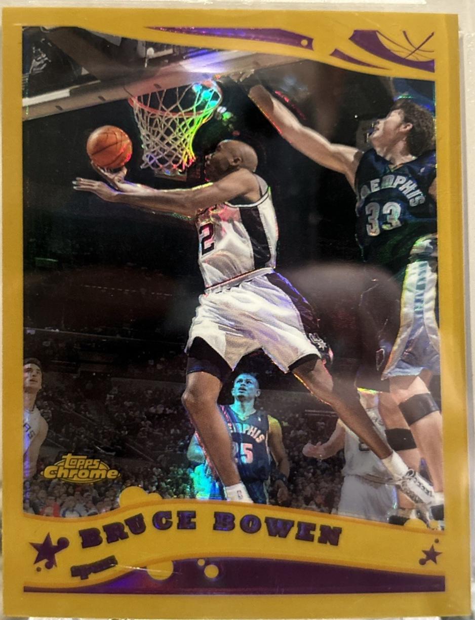 Bruce Bowen [Gold Refractor] #38