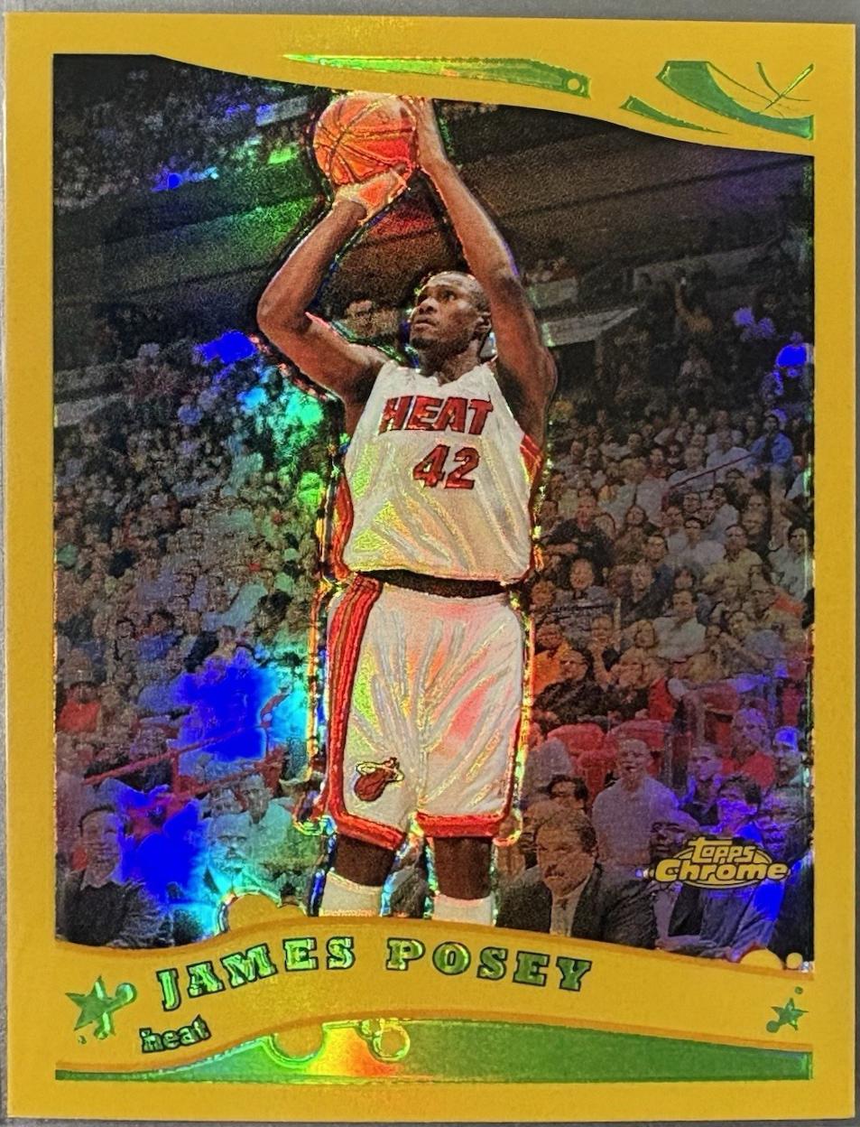 James Posey [Gold Refractor] #129