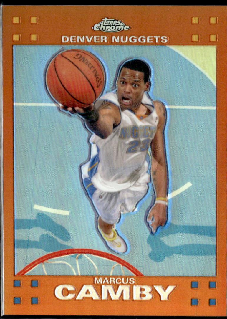 Marcus Camby [1957 Orange Refractor] #90