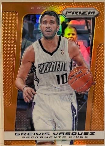 Greivis Vasquez [Orange Prizm] #60