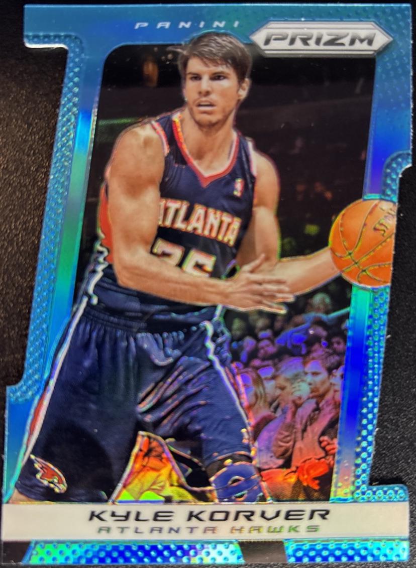 Kyle Korver [Light Blue Die Cut Prizm] #161