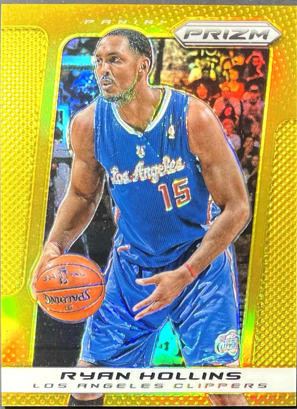 Ryan Hollins [Gold Prizm] #111