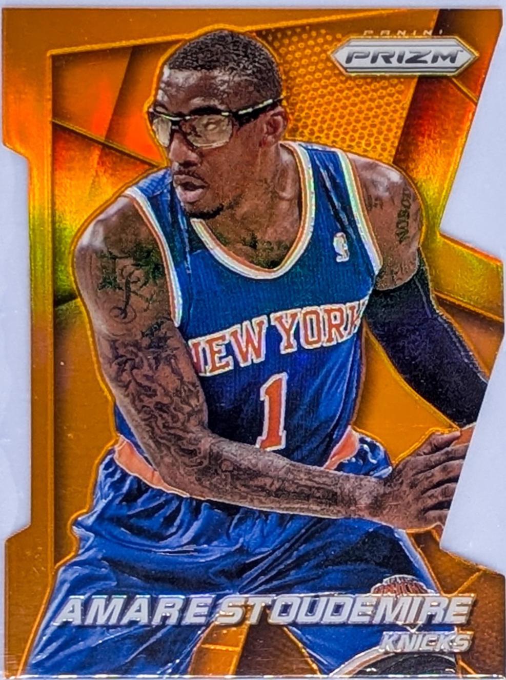Amare Stoudemire [Orange Die Cut Prizm] #37