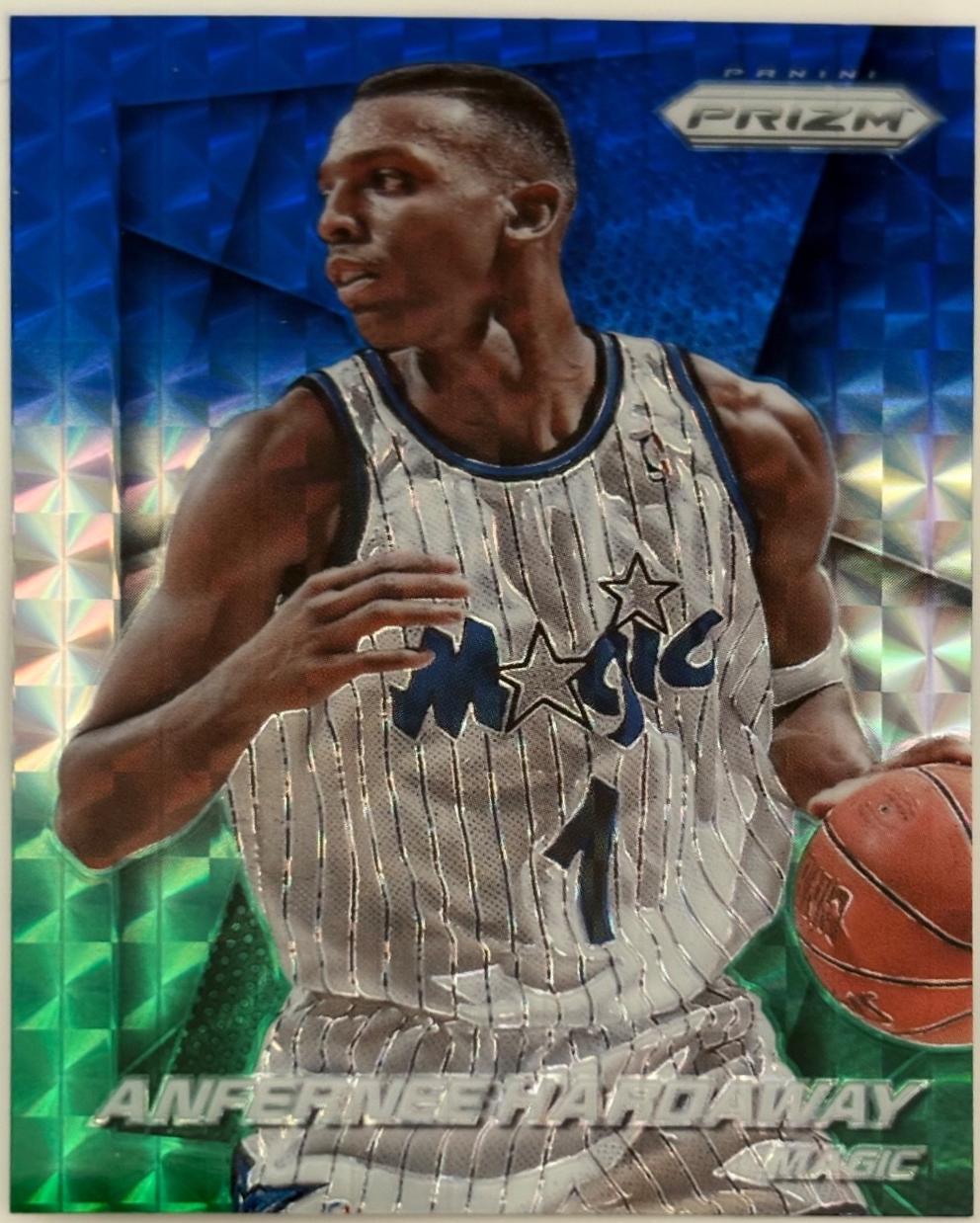 Anfernee Hardaway [Blue and Green Prizm] #203
