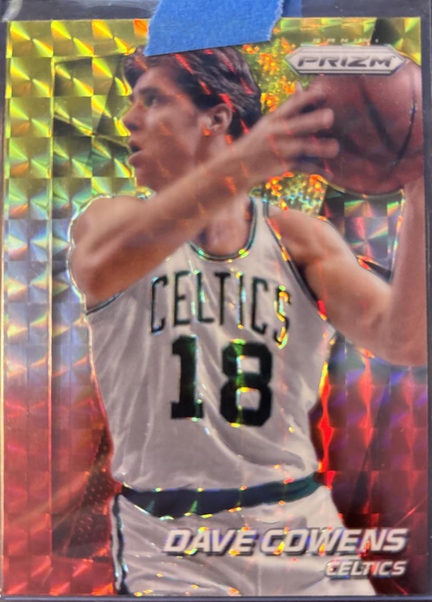 Dave Cowens [Yellow and Red Mosaic Prizm] #217