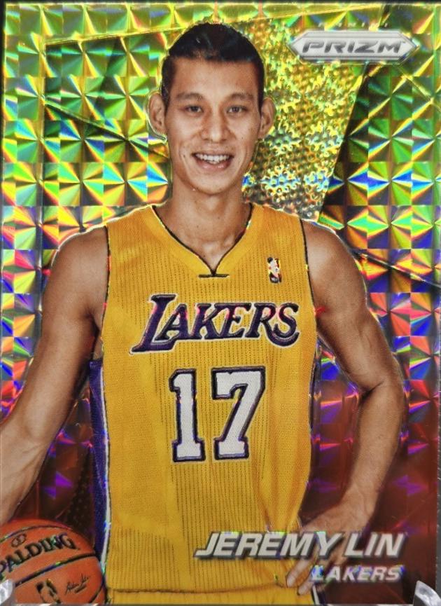 Jeremy Lin [Yellow and Red Mosaic Prizm] #85