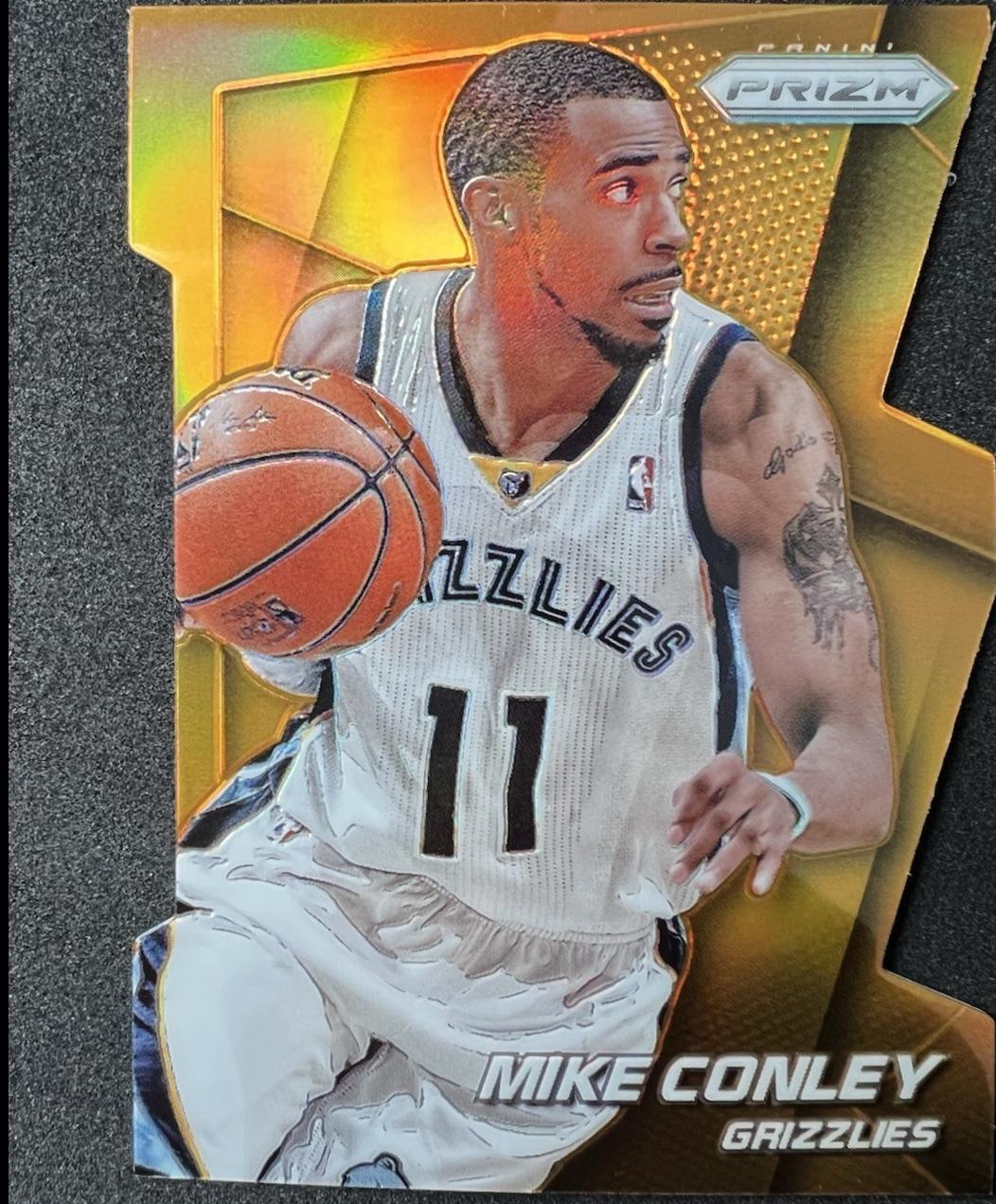 Mike Conley [Orange Die Cut Prizm] #128