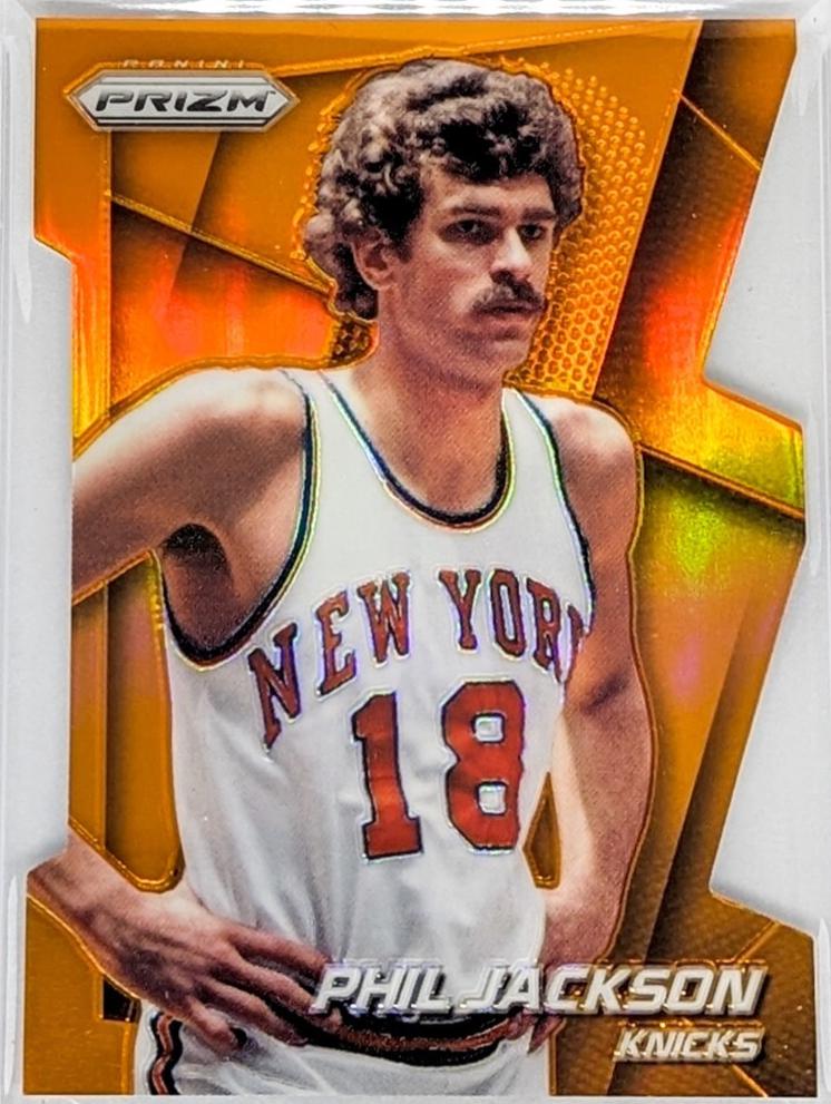 Phil Jackson [Orange Die Cut Prizm] #236