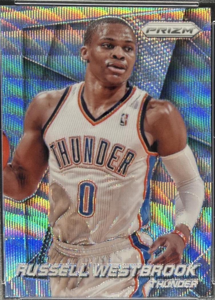 Russell Westbrook [Blue Wave Prizm] #52