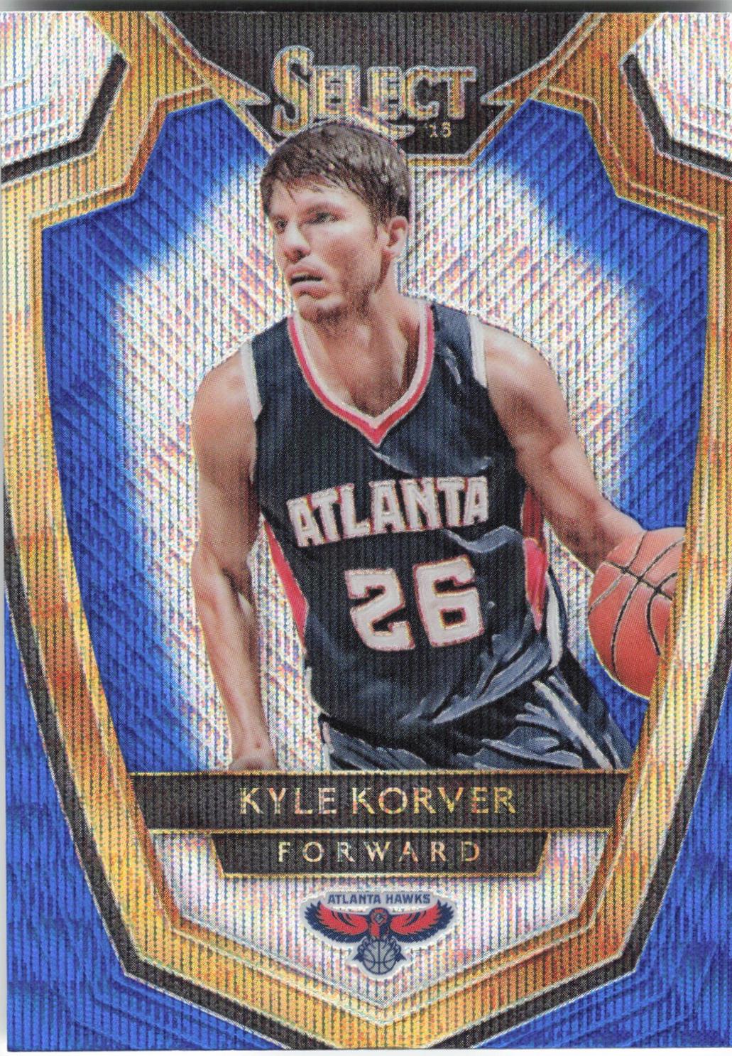 Kyle Korver [Blue and Silver Prizm] #123