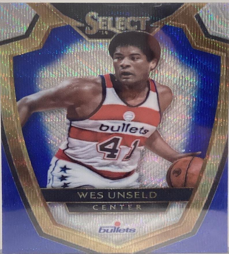 Wes Unseld [Blue and Silver Prizm] #161