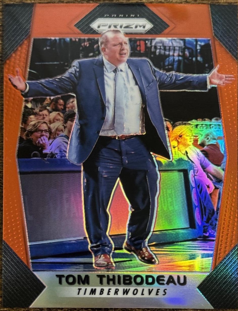 Tom Thibodeau [Orange Prizm] #90
