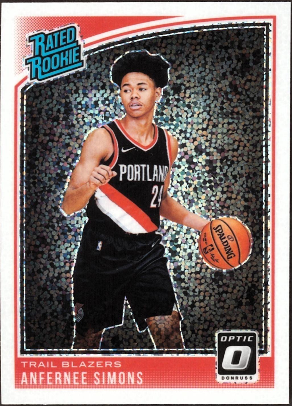 Anfernee Simons [White Sparkle] #186
