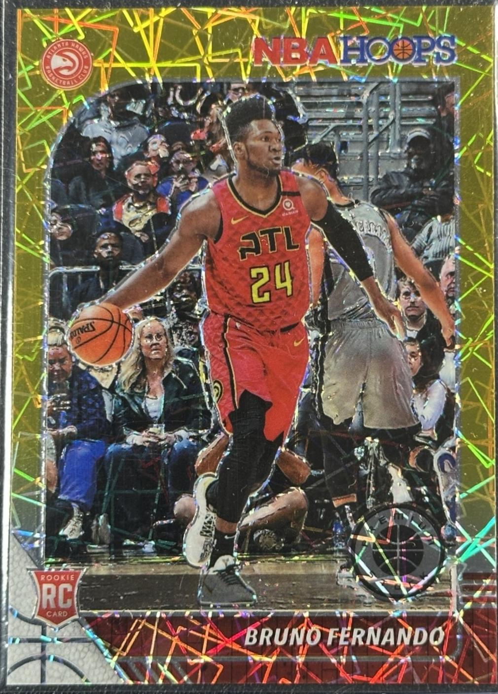 Bruno Fernando [Gold Cracked Ice] #228