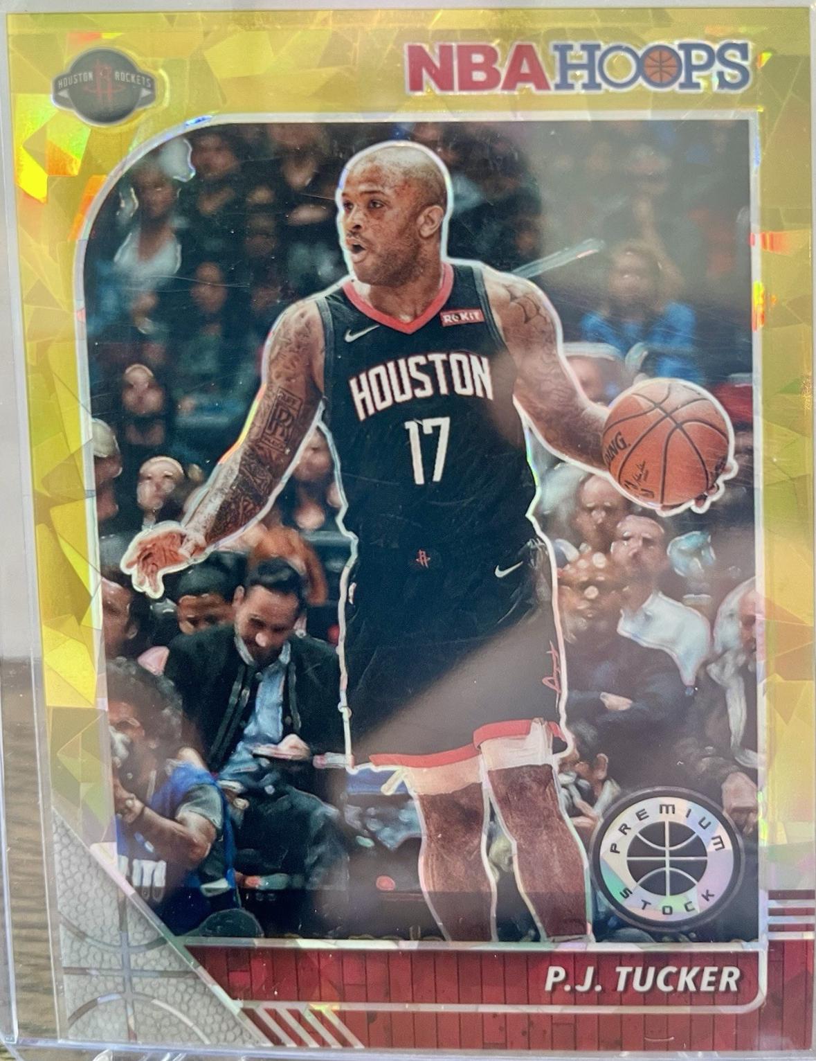 P. J. Tucker [Gold Cracked Ice] #70