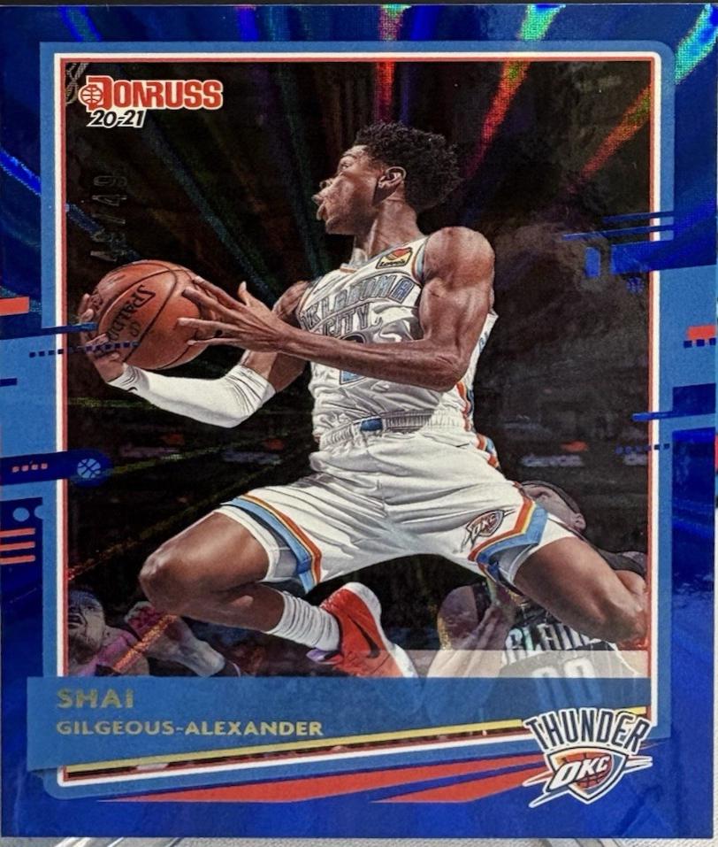 Shai Gilgeous-Alexander [Blue Laser] #195