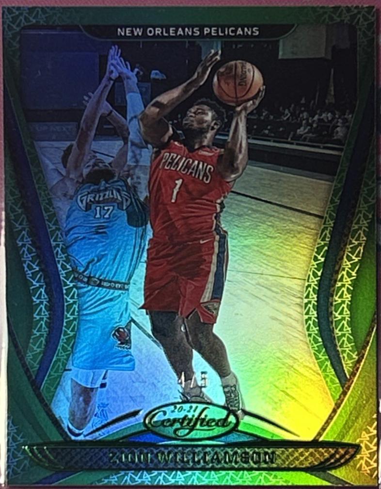 Zion Williamson [Mirror Green] #80