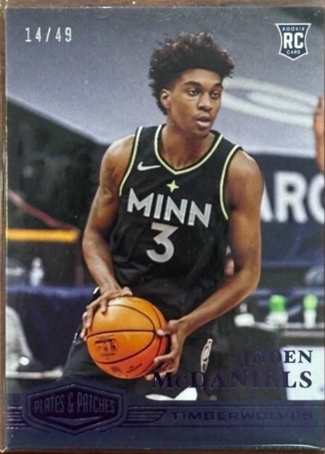 Jaden McDaniels [Purple] #331