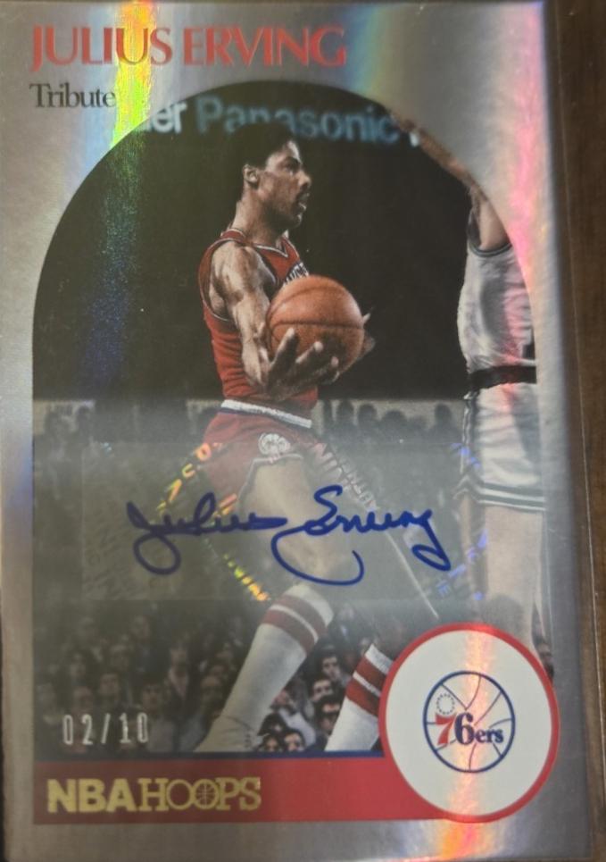 Julius Erving [Tribute Premium Box Set Autographs] #262
