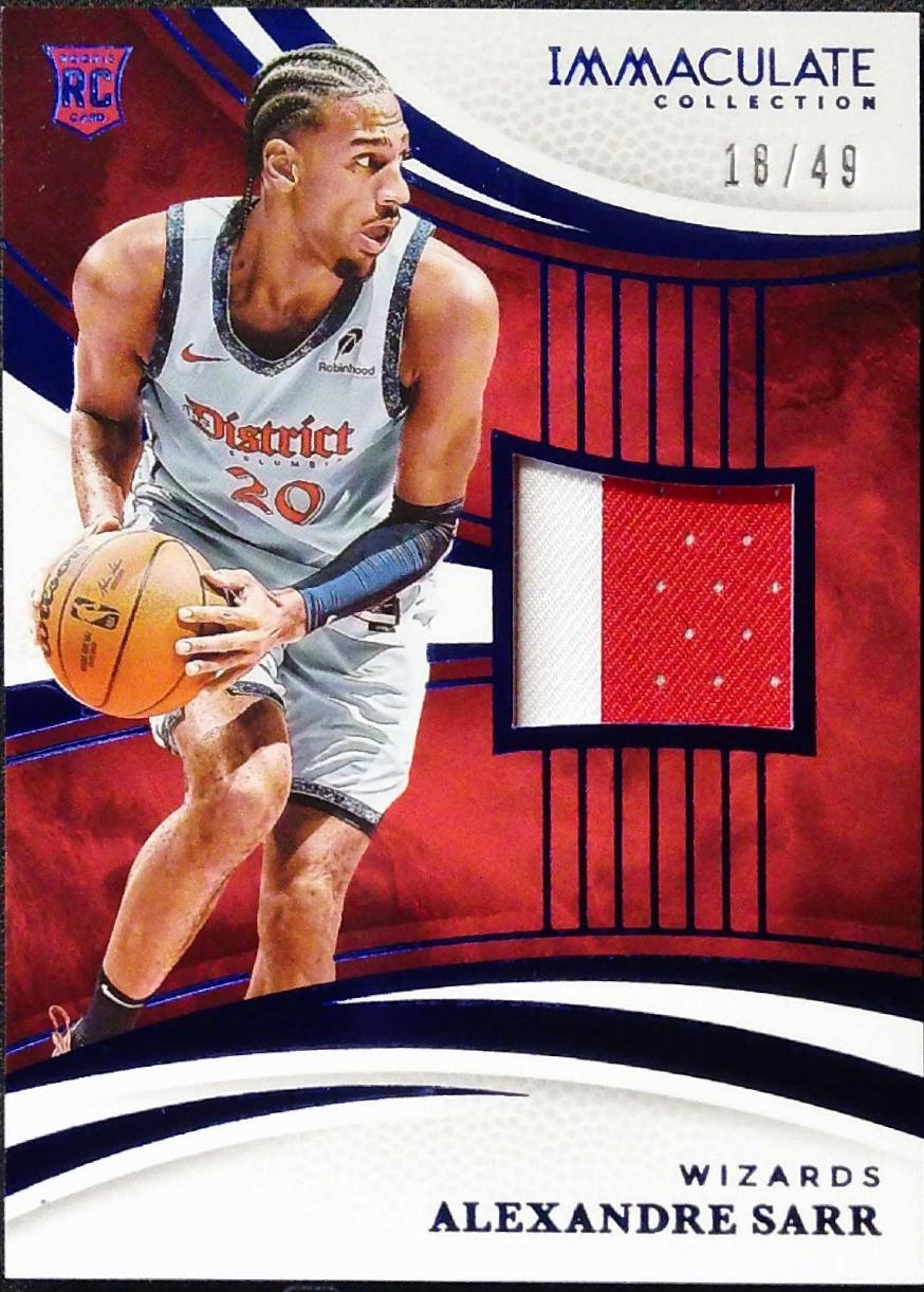 Alexandre Sarr [Blue Rookie Patch] #142