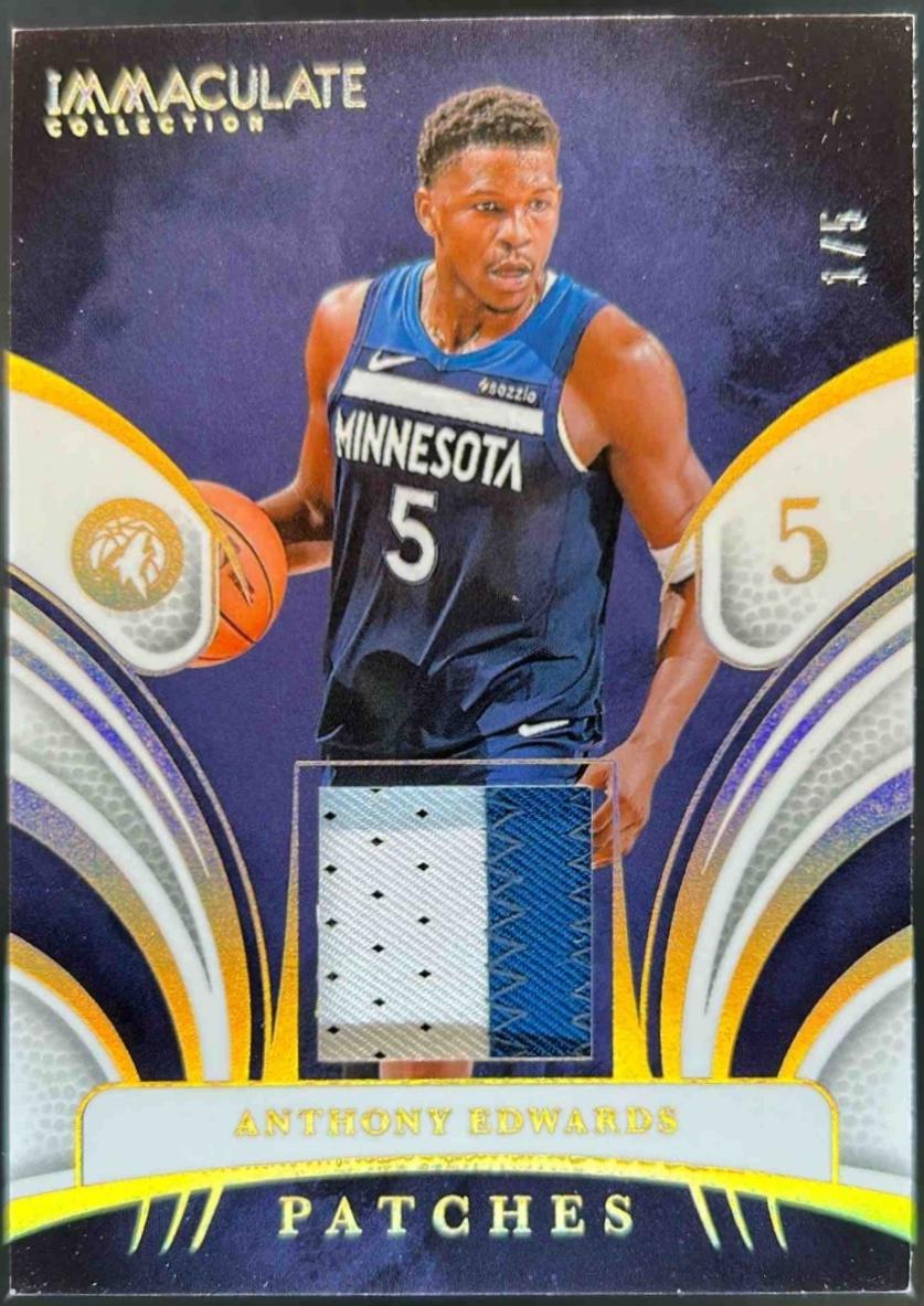 Anthony Edwards [Gold] #25