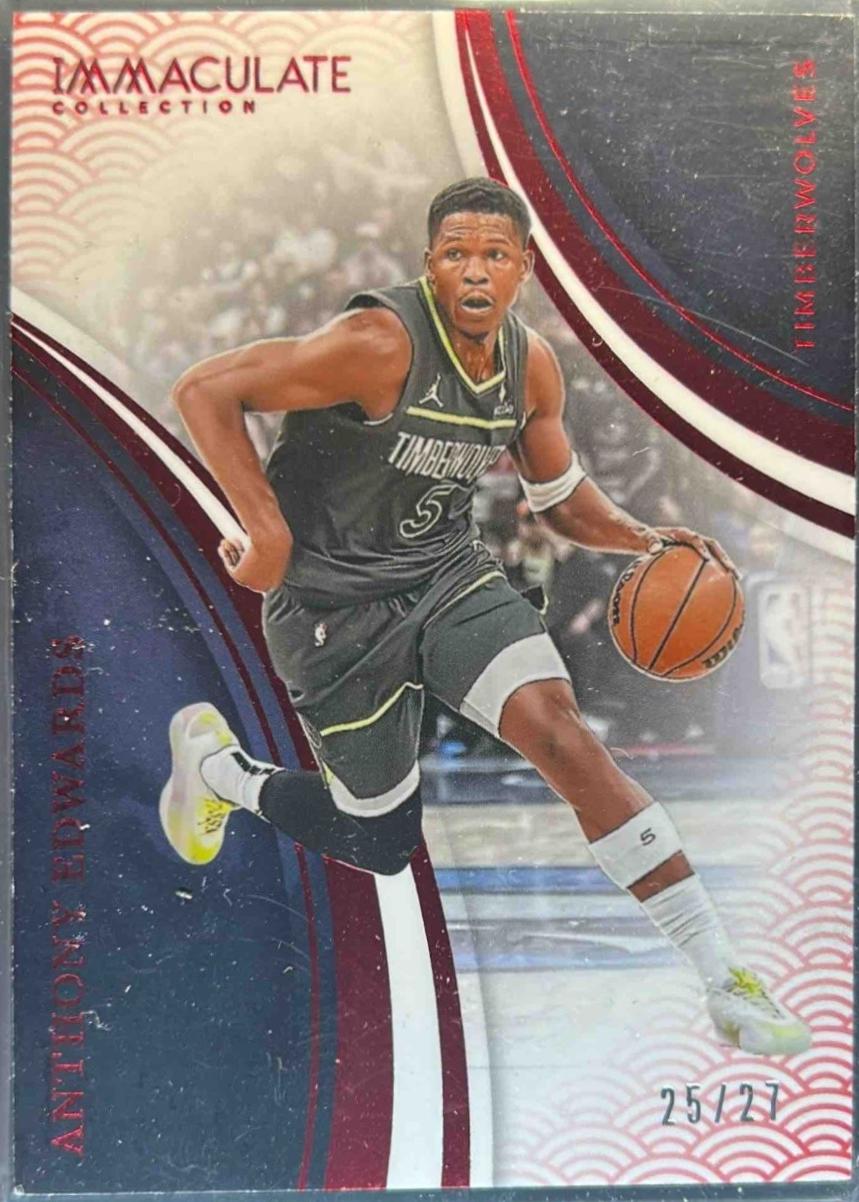 Anthony Edwards [International Red] #25