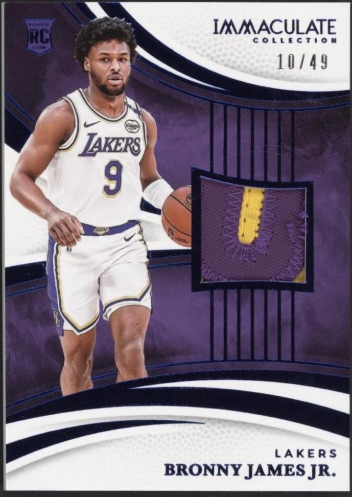 Bronny James Jr. [Blue Rookie Patch] #151