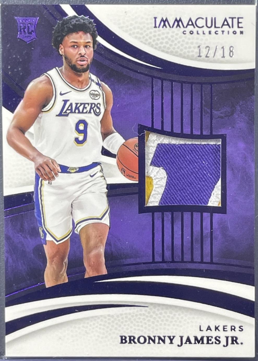 Bronny James Jr. [FOTL Rookie Patch] #151
