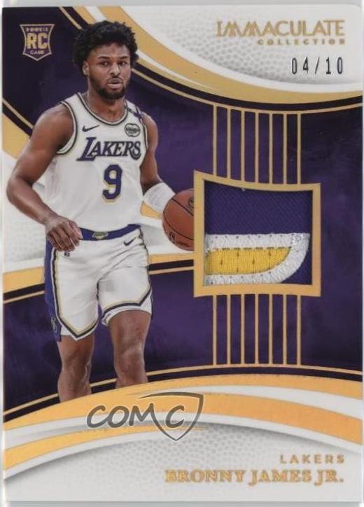 Bronny James Jr. [Gold Rookie Patch] #151
