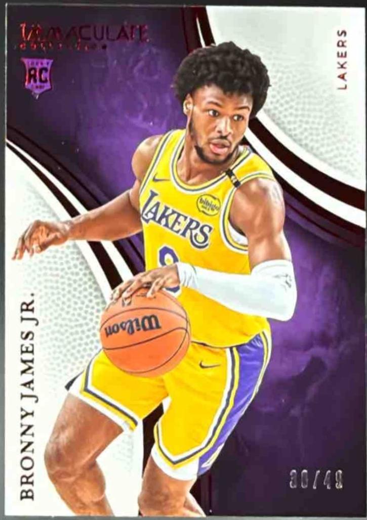 Bronny James Jr. [Red] #5