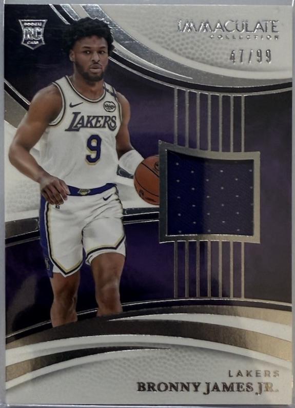 Bronny James Jr. [Rookie Patch] #151