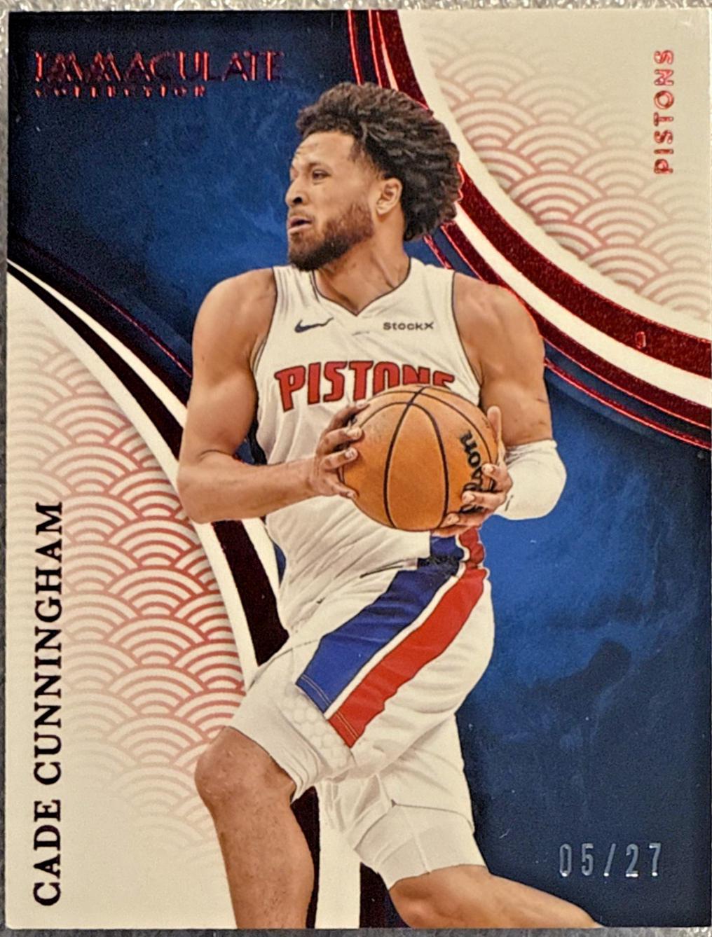 Cade Cunningham [International Red] #21