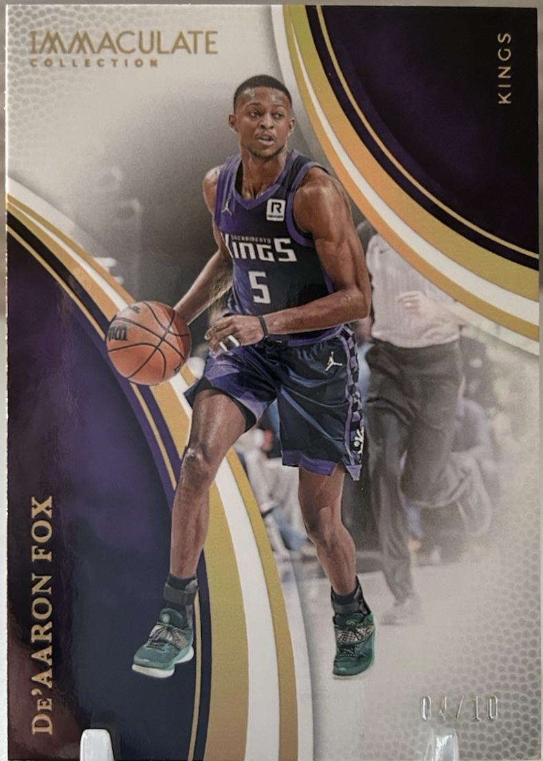 De'Aaron Fox [Gold] #87