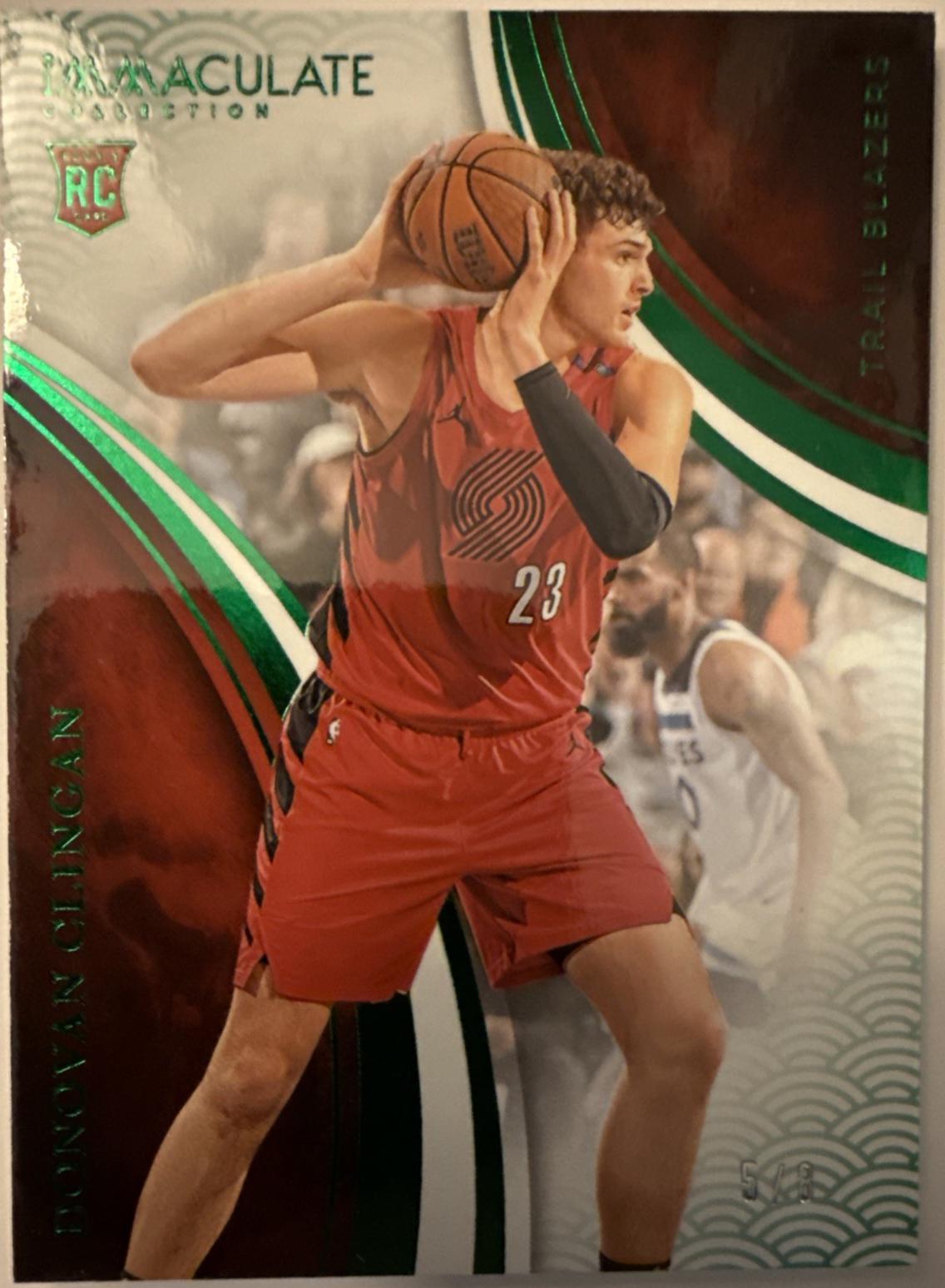 Donovan Clingan [International Green] #82