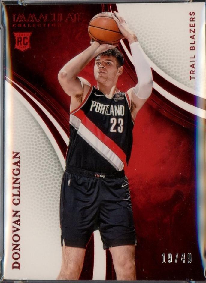 Donovan Clingan [Red] #52
